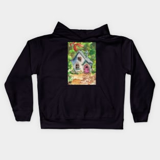 Fairy Cottage (first in a series) Kids Hoodie